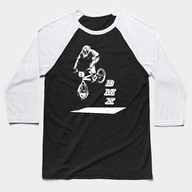 bmx Baseball T-Shirt by rickylabellevie